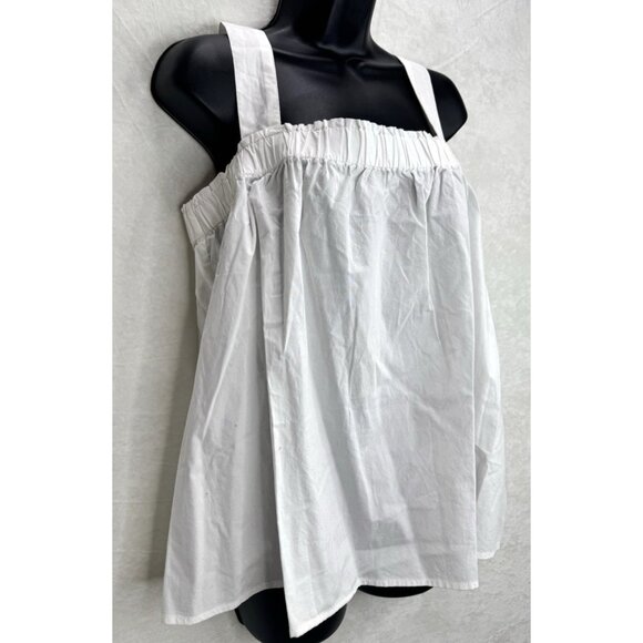 Gap Women's White Tank Top Size Medium Tall NWT - Picture 2 of 10